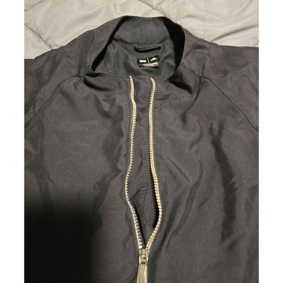 Adidas Mens ClimaShell Windbreaker Jacket Black Size L golf football - Picture 5 of 6